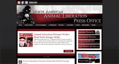 Desktop Screenshot of animalliberationpressoffice.org