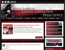 Tablet Screenshot of animalliberationpressoffice.org